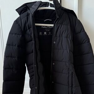 Nautica Men's Dark Puffer Coat